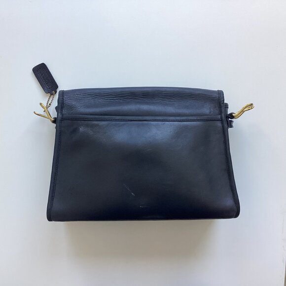 RARE NYC Vintage Coach 9796 Spectator bag Black 872-7703 - Picture 5 of 10